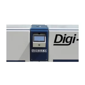 Adelco Digi-Cure+ 輸送帶烘箱機身觸控操作面板特寫