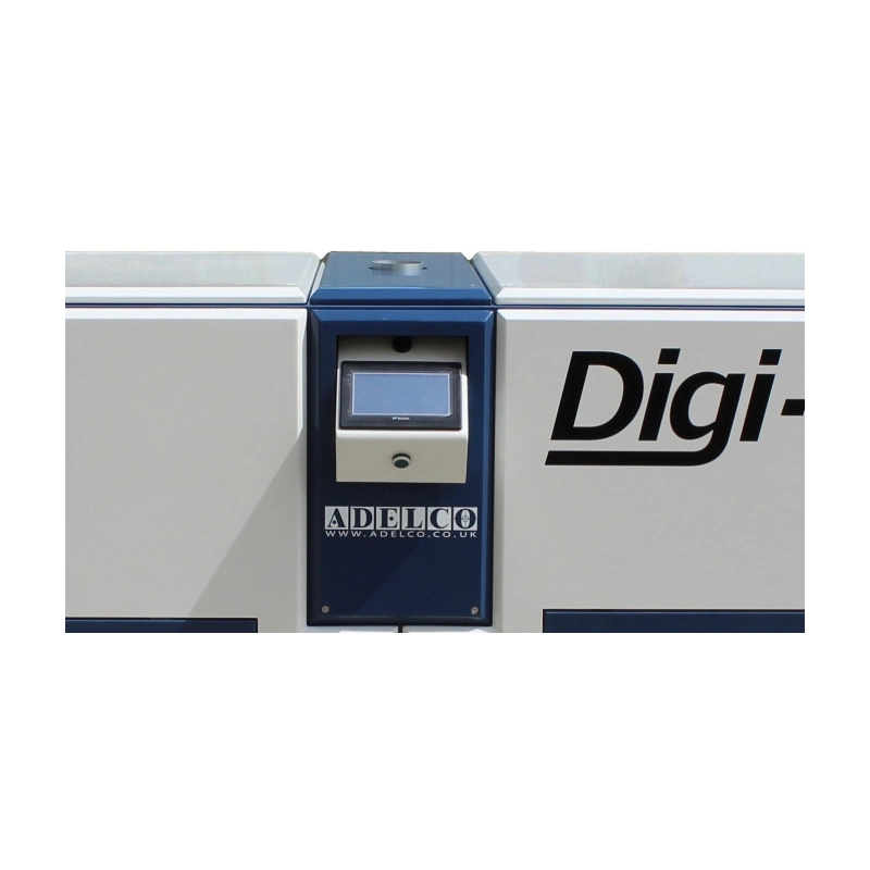 Adelco Digi-Cure+ 輸送帶烘箱機身觸控操作面板特寫
