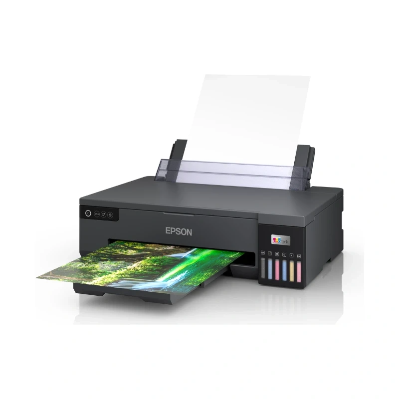 EPSON L18050 A3+ 六色熱昇華印表機列印大尺寸出紙情形