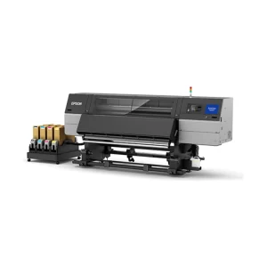 EPSON SureColor SC-F10030 76吋工業級四色熱昇華紡織輸出機左前方斜角外觀