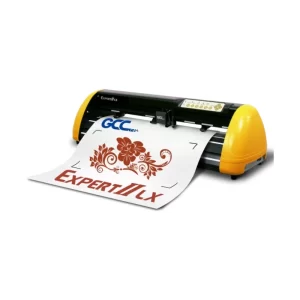 GCC EXPERT II 24 LX 循邊電腦割字機斜角外觀與切割成品