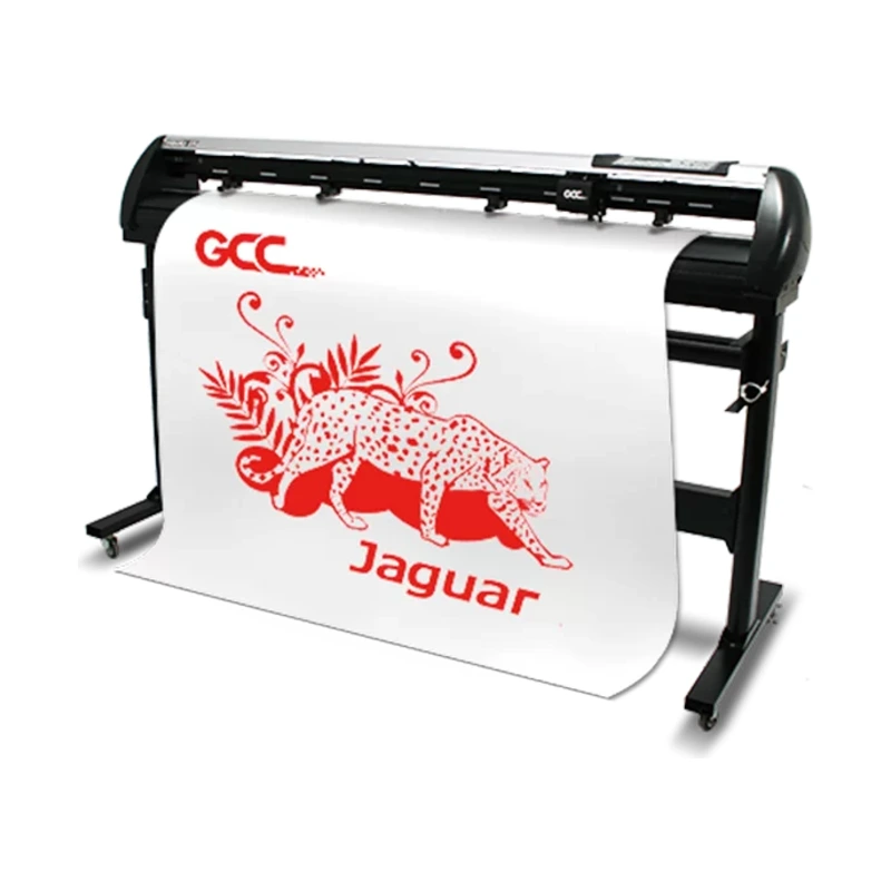 GCC Jaguar V 大型電腦割字機含腳架斜角外觀