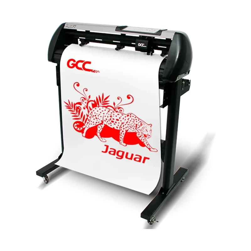 GCC Jaguar V 大型電腦割字機含腳架正面外觀