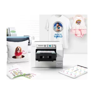 Roland VersaSTUDIO BT-12 棉T直噴機與客製化T恤、抱枕成品